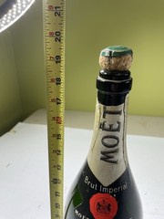 Vintage EMPTY (3L Size) Moet & Chandon Champagne Display Bottle Bar France Cave