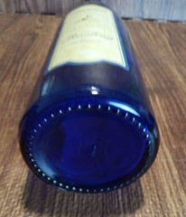 Extra Tall Wine Bottle Blue Riesling Bottle Wine Home Decor Plalz Riesling 19&Prime;