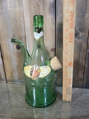 Vintage Chianti Bottle Spout & Ice Pocket Dante Tuscana Italy