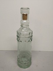 Light Sage Wine Decanter No Cork Made In Spain Appx 9” Tall Bar Decor