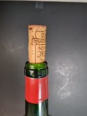 2000 Chateau Figeac St Emilion (empty) Bordeaux Bottle with cork