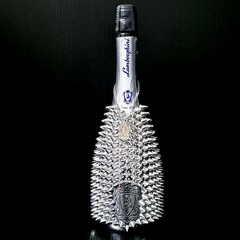 Lamborghini Studs Decoration Empty Bottle Color Platinum Silver Togemand