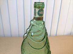 PESCEVINO VINTAGE EMPTY FISH SHAPED WINE BOTTLE *** FREE SHIPPING** 13&Prime; / 1983