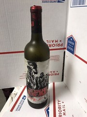Walking Dead Rick Augmented Reality Wine Bottle Empty 750ml Exclusive 2017 AMC