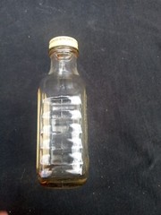 Vintage Berrycup Cherry Wine Bottle 2/5 Pint