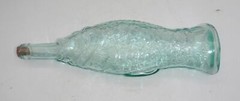 Made Italy Pescevino VTG Fish Shaped Wine Bottle 13&Prime; Nautical Coastal Sea Decor