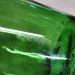 Vintage Christian Brothers Green Liquor Wine Bottle One Half Gallon