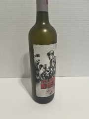 RARE The Walking Dead EMPTY Wine Bottle Glenn 2016 Chardonnay LIVING LABELS