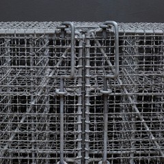Antique 50 Bottle French Wine Cage c.1930-1940