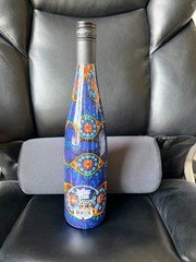 Vibrant Vine Decorative Wine Bottle 2015 Woops? Okanagan Valley BC Canada