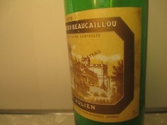 Chateau Ducru-Beaucaillou 1979 Empty Collectable Wine Bottle! Bordeaux France