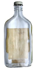 Vintage Orange Blossom Wine Bottle Label & Daniel Booze Kaintucky Feud Oil Label