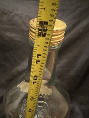Vintage 1970 Italian Swiss Colony Bali Hai Half Gallon Wine Bottle w/ Cap