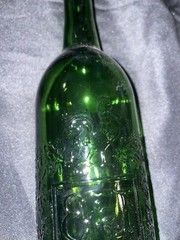 Vintage 40 Years Anniversary Green Glass Gallo Wine Bottle 1958 1998 Modesto