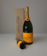 Veuve Clicquot 6L Champagne Factice Dummy Bottle Empty Display Yellow Label RARE