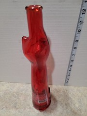 Moselland Riesling Tall Red Cat Wine Bottle