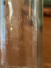 Garrett And Company Virginia Dare Bottle 8 1/2” 8 Oz 1722 New York