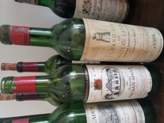 12 Empty Vintage Wine Bottles