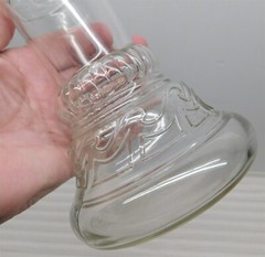 Vintage Tall Glass Decanter Bottle for Wine and Spirits