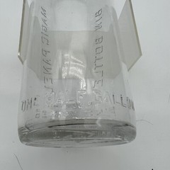 Vintage Mr Boston Magic Panel Half Gallon Bottle