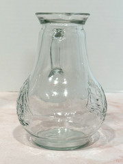Wine Bottles Set (2) Green Glass Decorative Wine Bottles