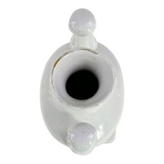 F. lli Marchi Brescia Wine Bottle Vase Hand Painted Italy Roman Urn Style 12&Prime;