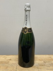 Antique Vintage 1849 Pol Roger Champagne Bottle Epernay France Empty But Sealed