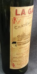 1952 Wine Bottle Tax Stamp Julius Wile Chateau La Garde Claret Louis Eschenauer