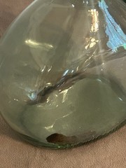 Almaden EST.1852 1/2 Gallon Cork Top Bottle Vineyards Green Glass