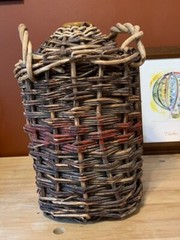 Vintage Wicker Demijohn