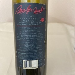 CUSTOM~2005 MARILYN MERLOT Empty 750M Premium Collectible Wine Bottle