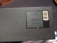 Vintage 1996 Cuvee Dom Perignon Champagne Empty Box & Pamphlet 750ML