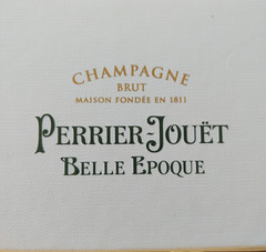 PERRIER JOUET CHAMPAGNE. BELLE EPOQUE EMPTY BOX+BOTTLE Floral 750ml. 2011