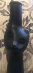 Black Cat/Kitty Wine Bottle 2017 Rheinhessen Reisling Collectible Kitchen Bar