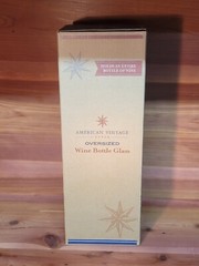 New American Vintage Over-sized Wine Glass Bottle