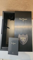 Rare Wine Dom Perignon P2 2000 Vintage Display Box w/ Metal Frontplate & Booklet