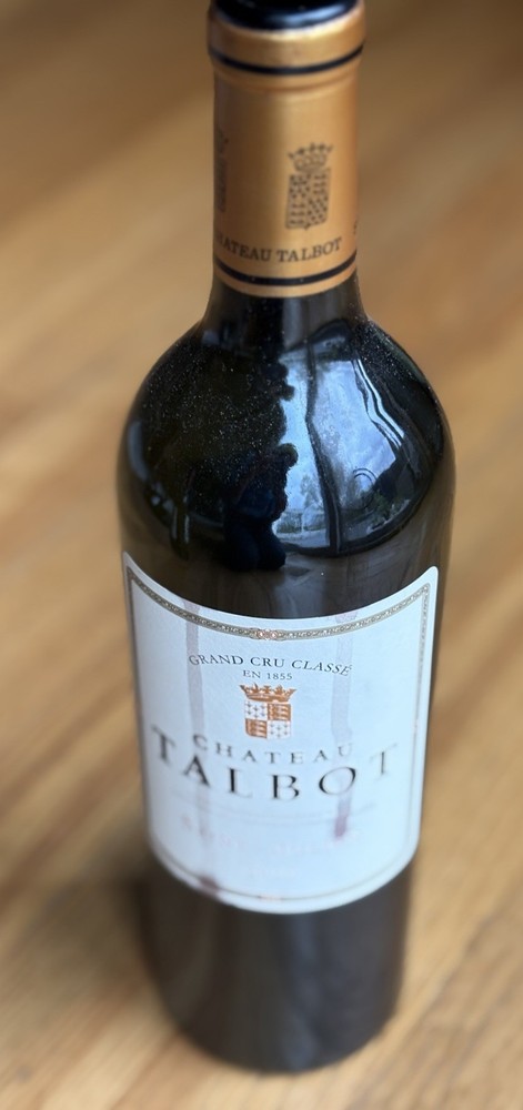 Chateau Talbot Saint – Julien 2020 France Empty Bottle Only