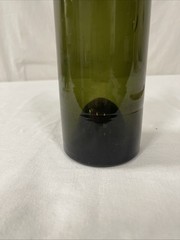 Antique 12.25” Green Unmarked Glass Wine Bottle – CHIPPED