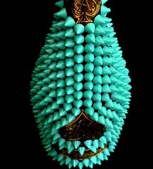 Armand de Brignac Gold Studs Decoration Empty Bottle TF.Blue Togemand from Japan