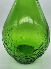 Gallo Wine ~ Half Gallon Flavor Guard Bottle ~ Vintage Green Glass with Grapes