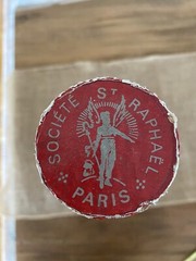 HUGE 22&Prime; VINTAGE 1960&rsquo;S ST RAPHAEL APERITIF FRENCH WINE BOTTLE PROMO DISPLAY