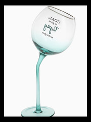 PAVILLON 11 OUNCE TIPSY STEMMED WINE GLASS/MOTHER&rsquo;S DAY/ BIRTHDAY GIFT