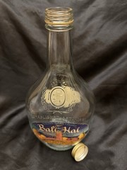 Vintage 1970 Italian Swiss Colony Bali Hai Half Gallon Wine Bottle w/ Cap
