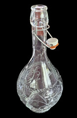 Vintage Williams-Sonoma 1980s Grape Motif Bacchus Wine Bottle