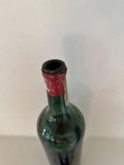 Rare empty wine bottle, Chateau Lynch-Bages 1961, Bordeaux, Magnum