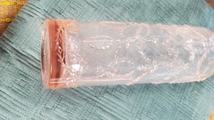 VTG Pink Tinted Glass Wine Empty Bottle Made in Italy Ornate Novelty Rare Find