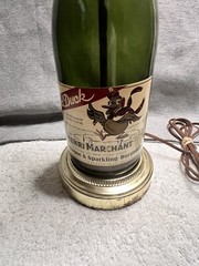 Vintage Wine Bottle Lamp – Unique and Upcycled Decor