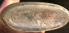 antique frisco wine co a36 4/5 pint bottle