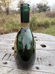 VTG Mateus Rose Wine Bottle. 1 Pt 9oz. Made In Portugal. Empty
