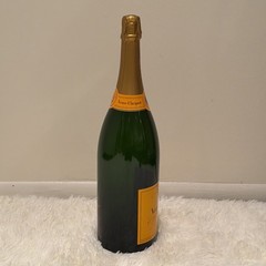 Veuve Clicquot 3L Champagne Factice Dummy Bottle Empty Display Yellow Label RARE